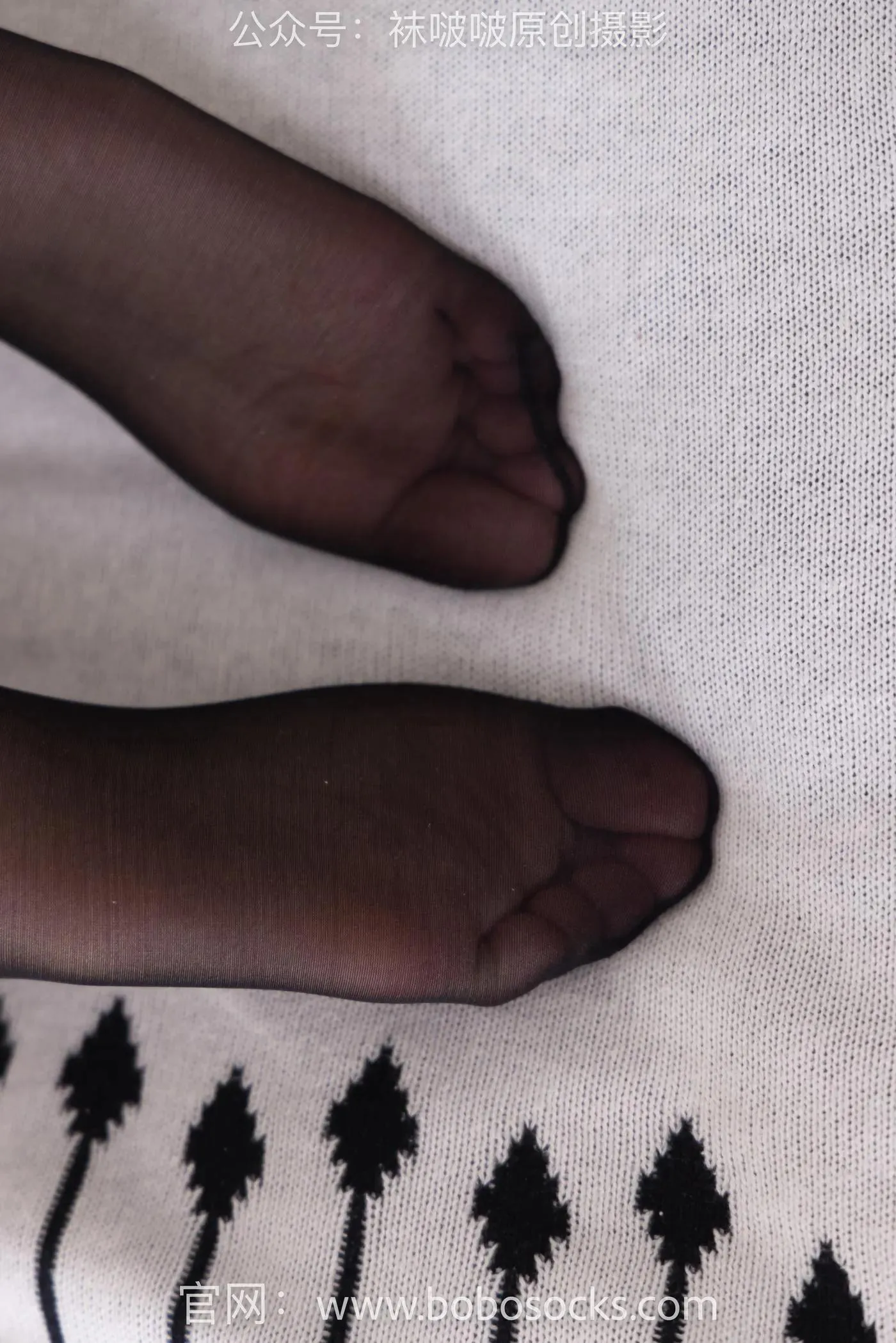 [BoBoSocks袜啵啵]NO.135 小甜豆-高跟鞋、黑丝（脚尖透明款）、裸足 [140P]插图9